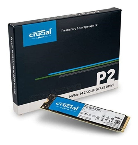 1 Tb Disco Sólido Ssd Nvme Interno Crucial Ct1000p2ssd8 