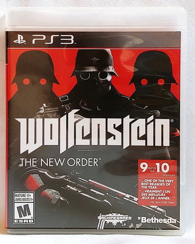 Wolfenstein The New Order Juegos Ps3 Original Sellado Fisico