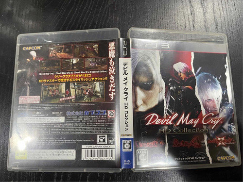 Ps3 Devil May Cry Hd Collection Usado Japonês Impecável