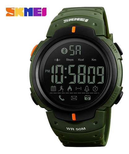 Reloj Bluetooth Skmei 1301 Digital Deporte Multifunciones!!!