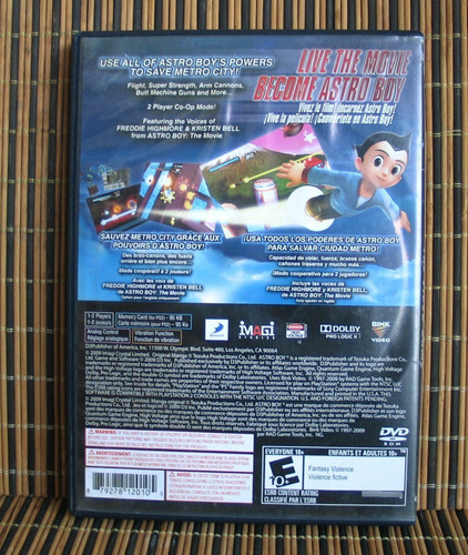 Astro Boy The Video Game - Ps2 Platformer - Tezuka Prod (Usado)