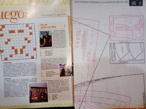 Lote 6 Ejemplares Revista Mía