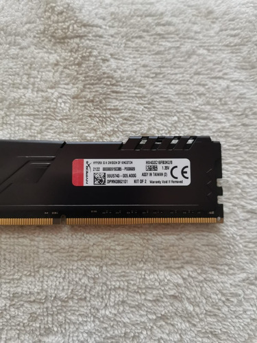 Memoria Ram Hyperx Fury Black 4gb 2666 Ddr4 (Usado)
