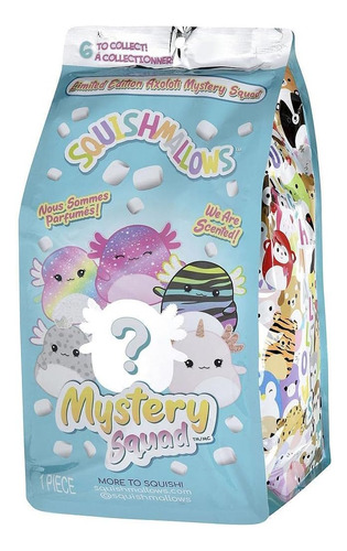 Squishmallows Edición Limitada De 8 Pulgadas Axolotl Mystery