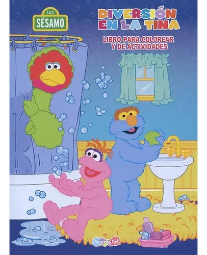 Plaza Sésamo Diversión En La Tina Libro Nuevo