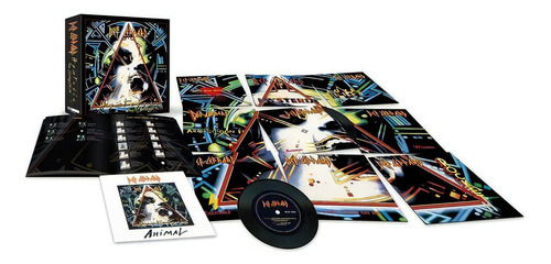Def Leppard Hysteria The Singles Box Set, vinil de 10 Lp