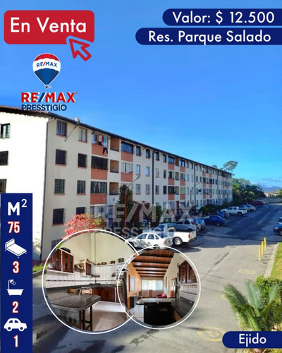  Hermoso Apartamento En Residencias Parque El Salado Ejido