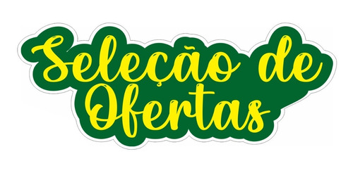 Adesivo Copa Do Mundo Para Vitrine Seleção De Ofertas 50x20