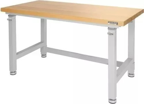 Mesa De Trabajo Ajustable De Madera Resistente Seville Em