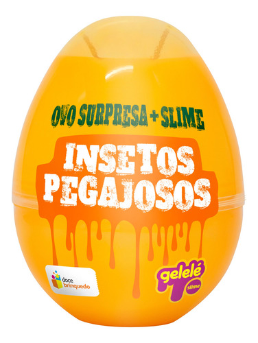 Slime Gelele Huevo Sorpresa Insectos Pegajosos Ttm 3581