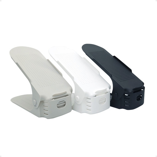 Organizador Individual De Calzado Zapatillas Regulable X10 Negro Plásticos Cerri