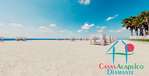 Cad Live Aqua Gh 3. Depa De Playa En Preventa Con Terraza, Alberca, Jacuzzi Y Vista Frontal Al Mar