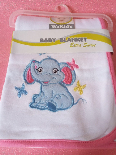 Imagen 2 de 9 de Manta O Cobija Para Bebé Reversible Hay Para Niña Y Niño