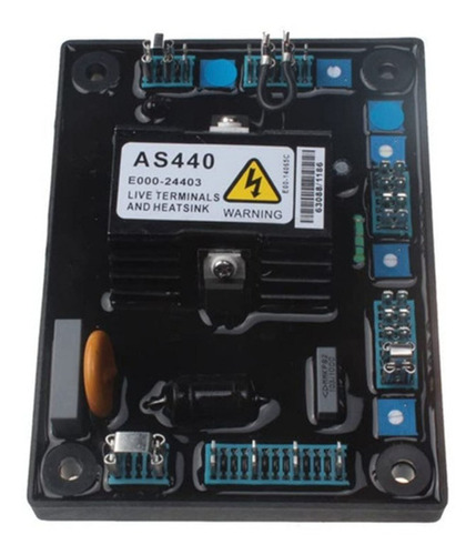 Avr As440 Regulador De Voltaje Automático Generador 24403 Bl