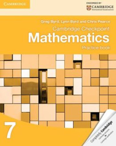 Cambridge Checkpoint Mathematics 7 -     Practice Book #