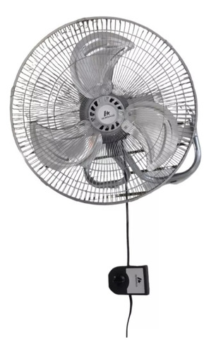 Ventilador De Pedestal 18 Pulgadas 3 En 1 Metalico 2 Piezas Estructura Negro Aspas Gris Diámetro 45 Cm Material De Las Aspas Metal