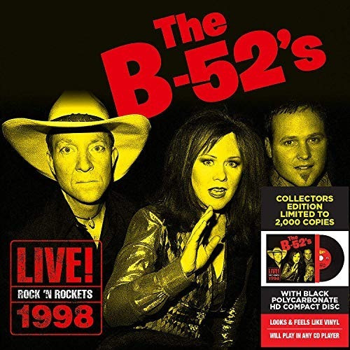 B-52's Live! Rock 'n Rockets 1998 Limited Edition Im .-&&·