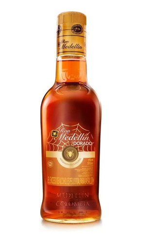 Ron Medellin Dorado 375ml - mL a $69