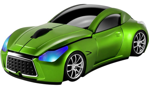 Mouse Usbkingdom Carros/verde