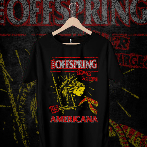 Remera The Offspring Americana Punk Rock Metal 100% Algodón