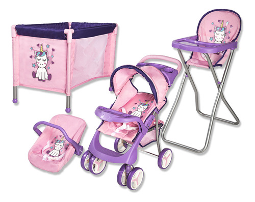 Set De Accesorios X4 Bebesit Coche Silla Cuna Y Babysilla