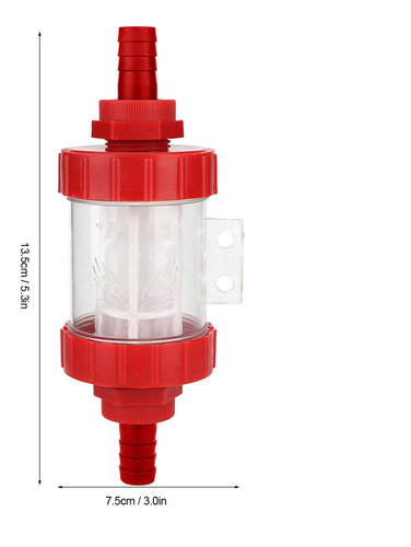 Inline Mesh Filter G1/2'' Strainer Water Pump Clear Garden
