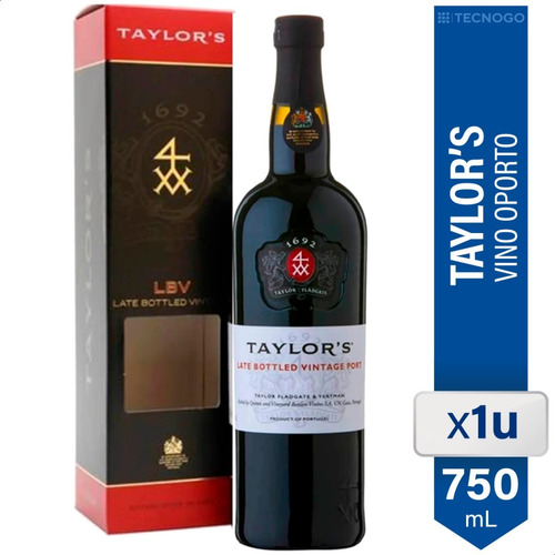 Vino Oporto Taylor's Lbv Con Estuche - 01amacen