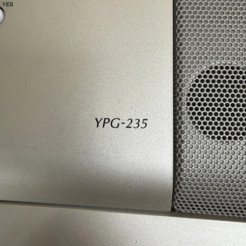 Yamaha Ypg-235 Grand Piano Teclado 76 Key Cord Stand Pedal Gris (Usado)