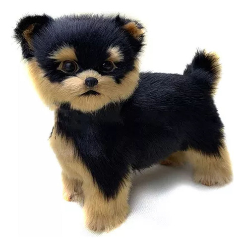 Perro Yorkie De Peluche Realista, Cachorro Realista A