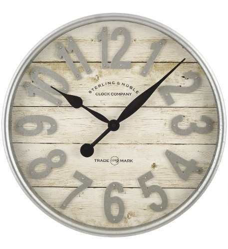 Reloj de pared analógico Better Homes & Gardens 53518 