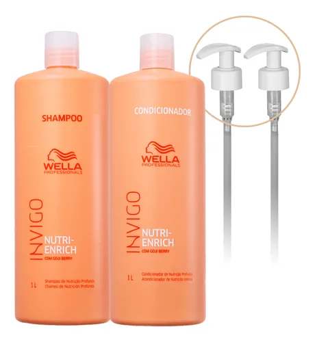 comprar Kit Wella Invigo Nutri Enrich Sh, Cond E Válvulas