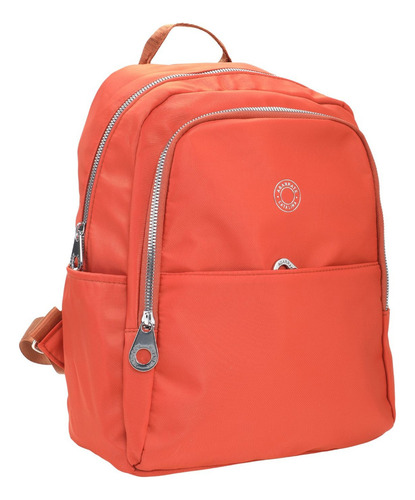 Mochila Marlen Agarrate Catalina Naranja Liso