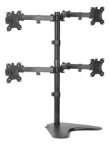Comprar Suporte Para Quatro Monitores 4 Telas De 15 A 32 V48n Cor Preto