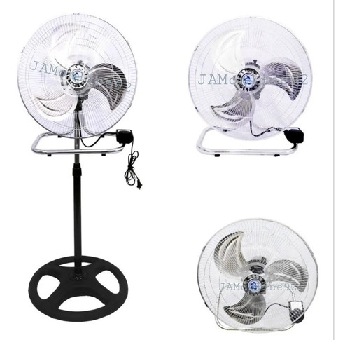 Ventilador Tipo Industrial De 18 Pulgadas 3 En 1 Garantizado