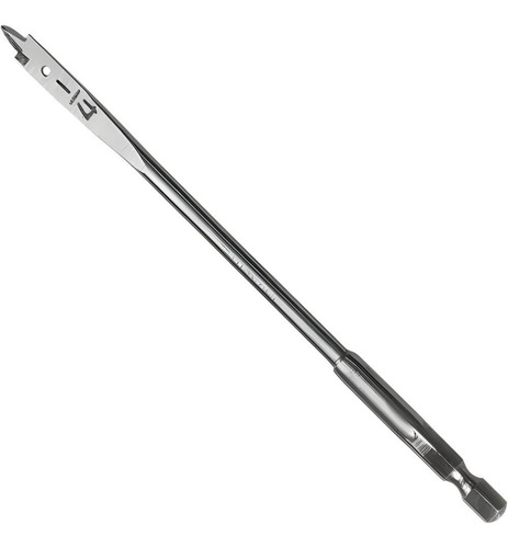 Broca Tramontina para Madera Plana de 1/4 pulgadas x 150 mm