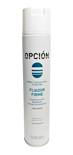 Fijador Opcion Firme X 500cc Spray Acondicionador De Pelo