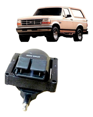 Bobina De Encendido Para Ford Bronco 2.9 1989 2 Pines