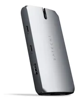Comprar Hub Adaptador Satechi multipuerto USB-C portátil ( HDMI \u002F VGA \u002F USB-C PD \u002F Gigabit Ethernet \u002F 2* USB-A data ports \u002F USB-C data port \u002F lector de tarjetas Micro\u002FSD )