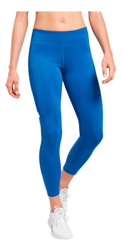 Malla Reebok Fitness Workout Ready 7/8 Mujer Azul