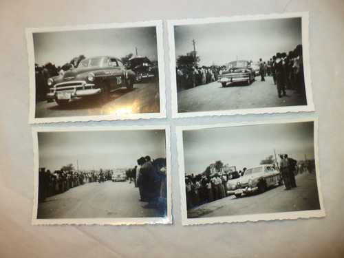 4 Vintage (1950) Fotografías 1a Carrera Panamericana
