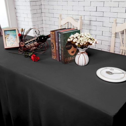 Mantel Rectangular De Poliéster Para Mesas De Bodas, Banquet