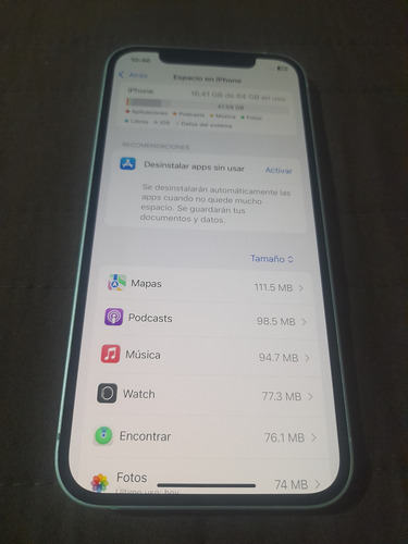 Apple Iphone 12 (64 Gb) - Verde Usado En Buenas Condiciones Menta (Usado)