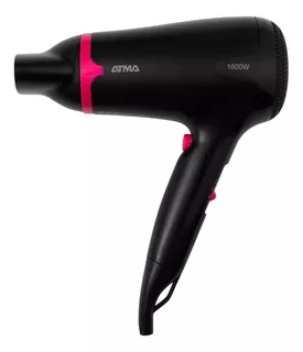 Secador De Pelo Cabello Atma Sp8964n Frio Calor 2 Vel 1600w Color Negro