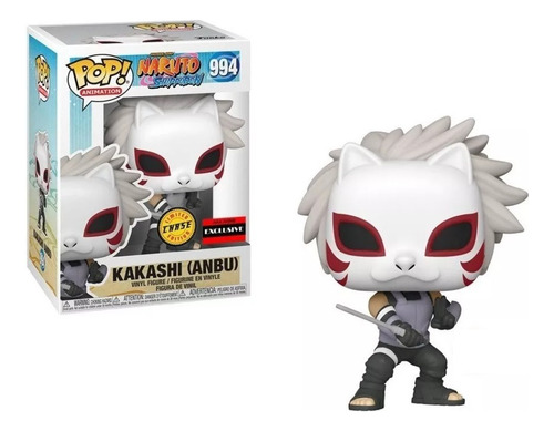 Boneco Funko Pop Naruto Shippuden Kakashi Anbu #994 Chase