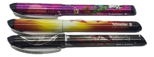 Lapicera Roller A Cartucho Schneider Glam Con Diseño