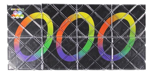 Rompecabezas De Cubo Mágico Plegable De 8 Piezas