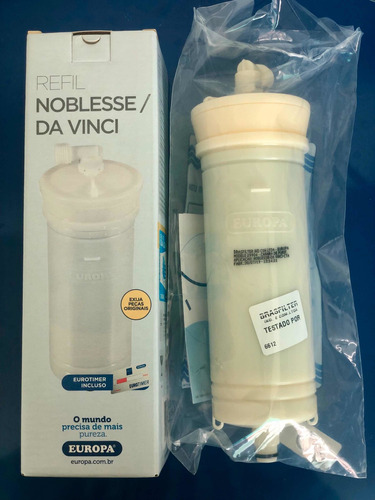 Refil Europa Noblesse / Da Vinci - Purificador -frete Gratis