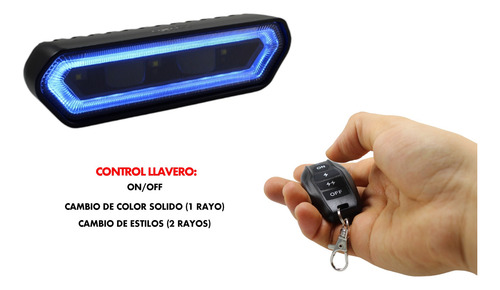 Chase Led Rgb Estrobo Bluetooth Y Control Remoto Rzr Can Am