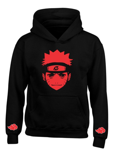 Buzo Naruto Akatsuki Capota, Hoddies Niños Y Adulto