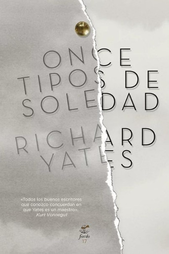 Libro Once Tipos De Soledad - Richard Yates